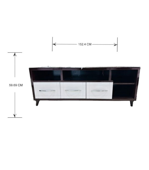 Wakefit MT-560 Wood Cabinet 3 Drawer & 4 Shelves (152.4 x 59.69) cm