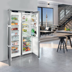 side by side refrigerators