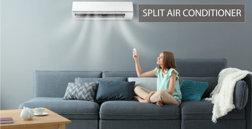 How does split Ac work?