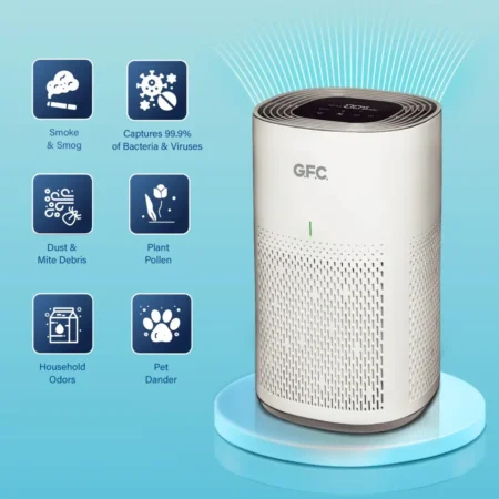 GFC Air Purifier GF-270 with H13 HEPA Filtration