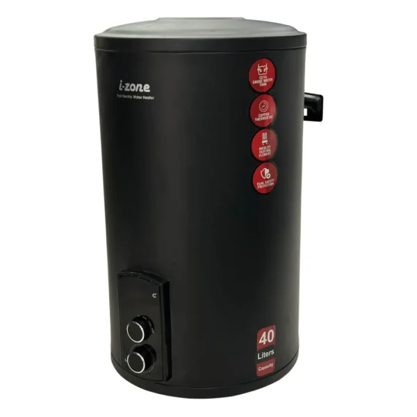 i-Zone FSR-30LTR Electric Geyser Supreme (Black)