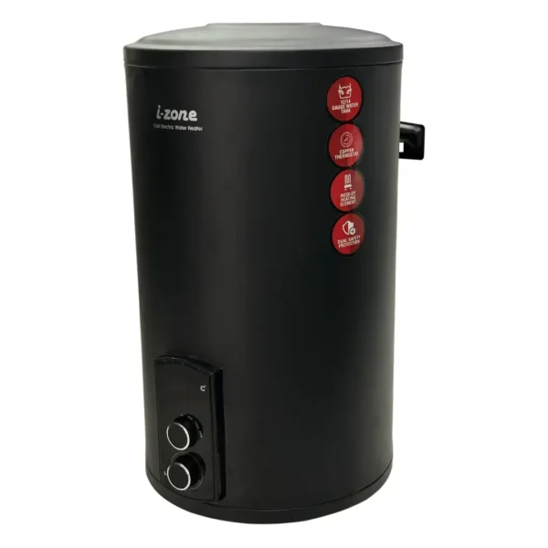 i-Zone FSR-60LTR Electric Geyser Supreme (Black) - Image 2