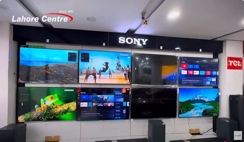 LC Sony LED TV at Lahore Centre